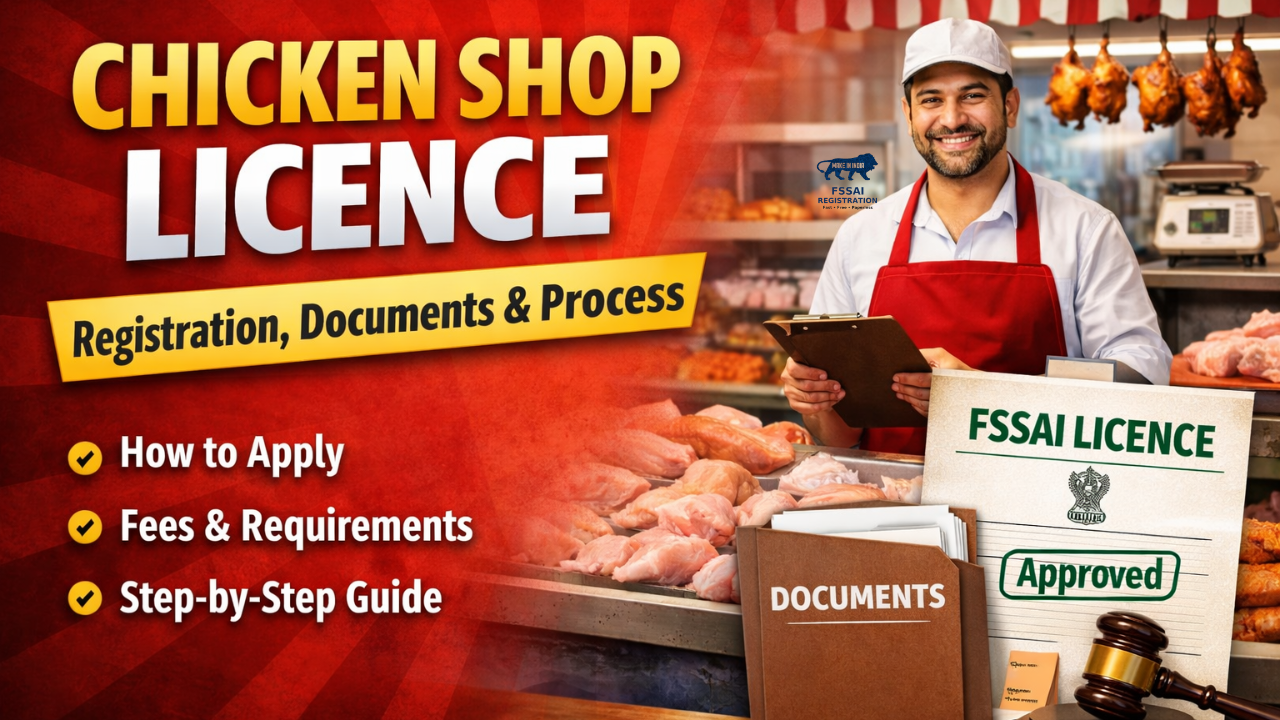 Chicken Shop Licence | Meat Shop License Registration | Documents & Process